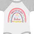 thumbnail image 4 of Inktastic Handpicked for Earth by My Brother in Heaven Rainbow Boys or Girls Baby Bodysuit, 4 of 5