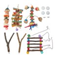 thumbnail image 1 of Bird Parrot Swing Chewing Toy Set,6pcs Parrot Swing Chewing Bird Swing Chewing Toys Parrot Hanging Swing Toy Exceptional Reliability, 1 of 8