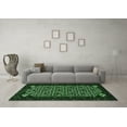 thumbnail image 3 of Ahgly Company Indoor Square Persian Emerald Green Traditional Area Rugs, 7' Square, 3 of 4