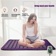 thumbnail image 5 of Photon PEMF Amethyst Tourmaline Bian-stone Heating Massage Mattress Negative Ion Far Infrared Therapy Medical Magnetic Mat, 5 of 8