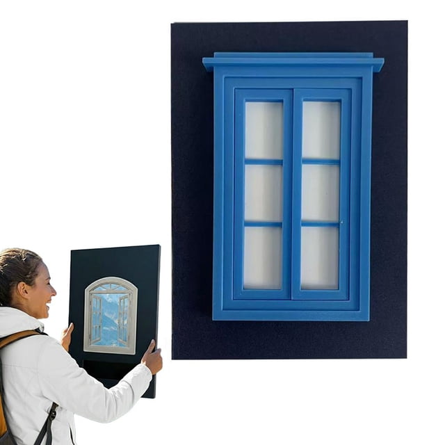 Creative Window Props, Versatile Photography Props, Portable Creative Window Frame Photography Prop, Suitable for Travel and Vacation