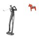 thumbnail image 1 of Figura de golfista,Estatua de golfista de resina,figura de golfista,decoración del hogar,Figura de escritorio,Estatua de caballo tradicional sueca hecha a mano,Figura creativa del caballo, 1 of 8