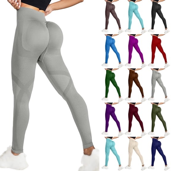 Women's 3D Butt Lifting Compression Leggings Anti Cellulite Gym Yoga