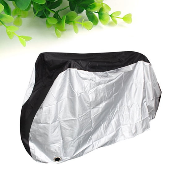HEALEEP Outdoor Bike Cover Black Waterproof and Ultraviolet-Proof with Stabilizing Buckle