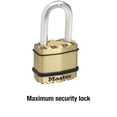 thumbnail image 2 of Master Lock M1XDBLF Magnum Heavy Duty Padlock with Key, 1 Pack, 2 of 7