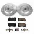 thumbnail image 2 of PowerStop Front Z23 Evolution Sport Carbon-Fiber Ceramic Brake Pad and Drilled & Slotted Rotor Kit Fits: CADILLAC Select Models K8825, 2 of 4