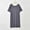 Dark Gray, variant on Naittoop Nightgown for Women Modal Sleepshirts Short Sleeve Nightshirt Plus Size Night Gown Sleepdress Soft Comfy Nightdress