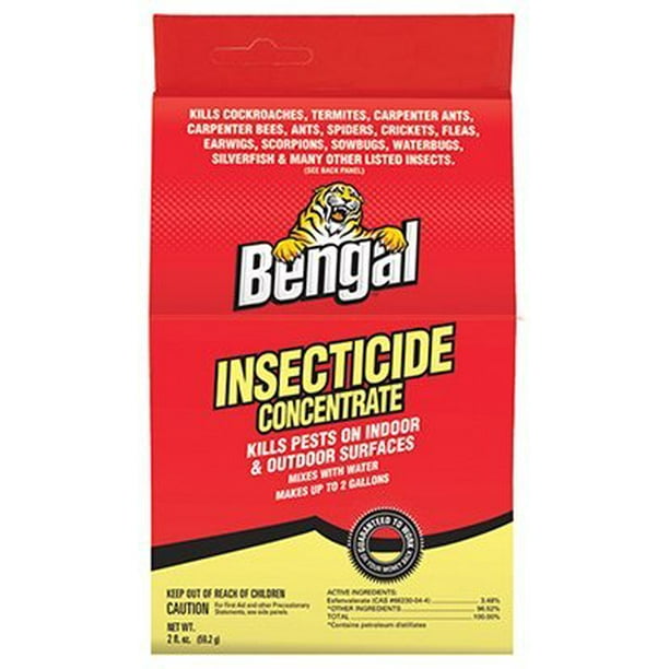 Bengal Chemical 33100 Concentrate Insecticide kills, 2 oz