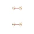 thumbnail image 1 of Anillo para pezones Minnieouse Acero inoxidable Oro rosa Lick-Me Type2 NO2, 1 of 6