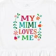 thumbnail image 4 of Inktastic My Mimi Loves Me Girls Girls Toddler Dress, 4 of 5