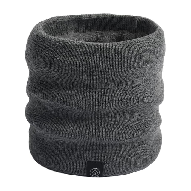 Bufanda de punto unisex, bufanda multifuncional, bufanda de otoño e invierno, para el cuello, Gris Zulema Calentadores de cuello Esquí de invierno