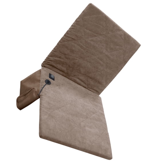 Toystoory Exquisito cojín para silla artesanal para acampar, cojín de asiento con relleno grueso resistente a desgarros y duradero carpas caqui
