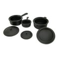 thumbnail image 3 of Juego de cocina para 1/12, utensilios de cocina, accesorios de decoración de cocina, juego de comida para accesorios, regalos para Negro Sunnimix  Casa de muñecas Juguetes de cocina, 3 of 7