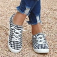 thumbnail image 4 of Savings Clearance 2023! asdoklhq Womens Casual Shoes,Low-cut Canvas Shoes One-foot Lazy Korean Version Student Casual Flat Shoes, 4 of 5