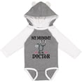 thumbnail image 3 of Inktastic Mommy is a Doctor Baby Gift Girls Long Sleeve Baby Bodysuit, 3 of 5