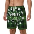 thumbnail image 2 of Xecao Happy Easter for Men's Swimming Trunks Swim Trunks Quick Dry Swim Shorts with Mesh Lining Funny Swimwear Bathing Suits, 2 of 9
