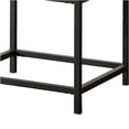 thumbnail image 4 of JERFIT Modern End Table with Drawer, Industrial Square Nightstand for Living Room, Rustic Brown Oak & Black Metal Accent Side Table, 4 of 5