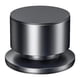 thumbnail image 4 of Base protectora de suelo práctica y portátil de aluminio con punta para altavoz de alto rendimiento Negro, 4 of 9