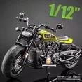 thumbnail image 2 of 1:12 Scale Sportster S Alloy Toy Motorcycle Model Diecast Metal Shock Absorption Turning Off-road Motor Models for Boys Gifts, 2 of 9