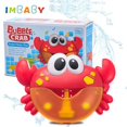 thumbnail image 1 of Crabs& frog Bubble Machine Baby Bath Toy Pool Swimming Bathtub Soap Machine Toys for Children Kids With music heqiyong LED, 1 of 2