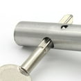 thumbnail image 5 of Tube Well Lock With Keys Stainless Steel With Screws Escutcheon Plates, 5 of 9