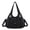 Black, variant on Angel Kiss Women shoulder bag single shoulder bag vegetarian leather adjustable shoulder strap crossbody bag