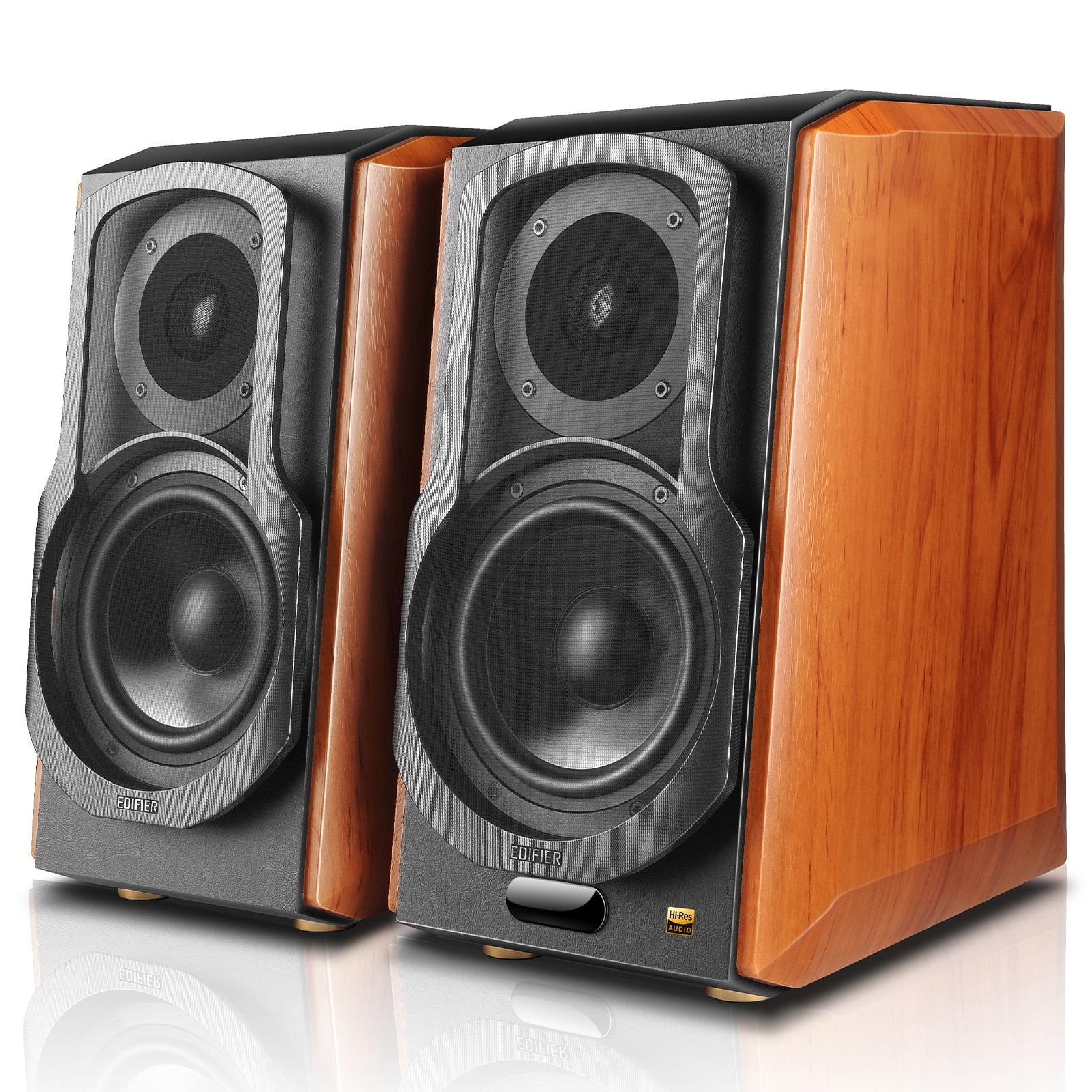 Restored Edifier S1000W WiFi Audiophile Active Bookshelf 2.0 Speakers - Pair (Refurbished)
