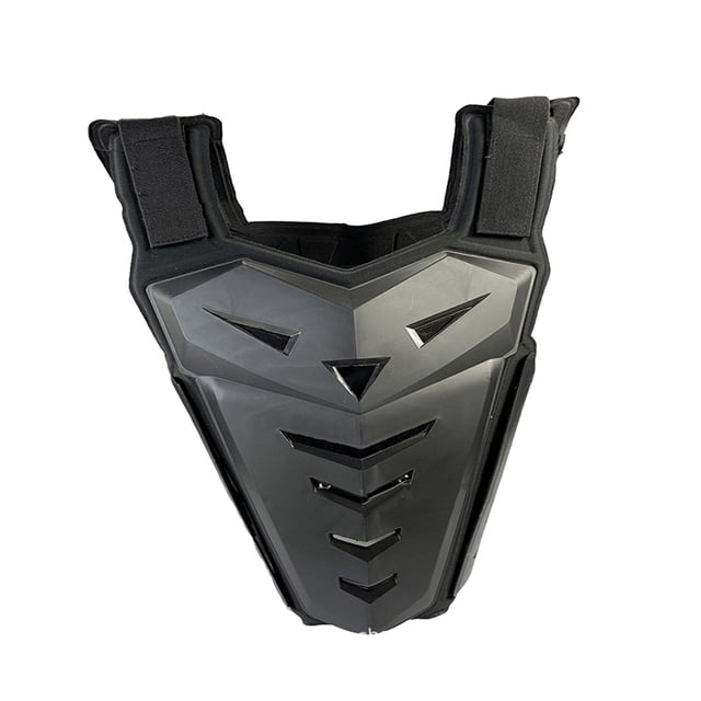 DYNWAVECA Motorcycle Chest Protector Guard Comfortable, Adults Motocross Gear, Riding Vest for Riding, Skiing, Cycling Black
