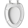 thumbnail image 4 of Asiento de inodoro Bemis 7300EC alargado de plástico con la parte frontal cerrada, 4 of 4
