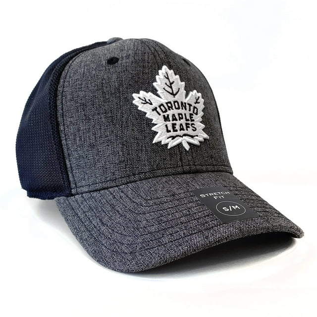 Maple Leafs de Toronto LNH Casquette Flex en Poly Chiné
