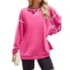 thumbnail image 2 of Sudaderas de Mujer de Larga, Cuello Redondo, Estilo Pullover, Ideales para Otoño e Invierno. con Cremallera Lateral, Perfectas para Salir. Polvo Brillante L, 2 of 10