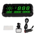 thumbnail image 2 of HUD para automóvil alarma de conducción por fatiga pantalla grande sensor de luz automático universal velocímetro GPS para camioneta camioneta SUV, 2 of 8