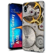 MeNi Slim Case for Samsung Galaxy A10E, Light Weight, Unbreakable, Flexible, Surround Edge Protection, Mechanical Gear