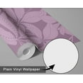 thumbnail image 6 of S4Sassy Peel & Stick Vinyl Wallpaper, Dotted Leaf Wallpaper Contact Paper Waterproof - Purple, 25"X 60", Removable Wall Covering For Home Decor In Bedrooms, Renter Spaces, Cabinets, 6 of 9