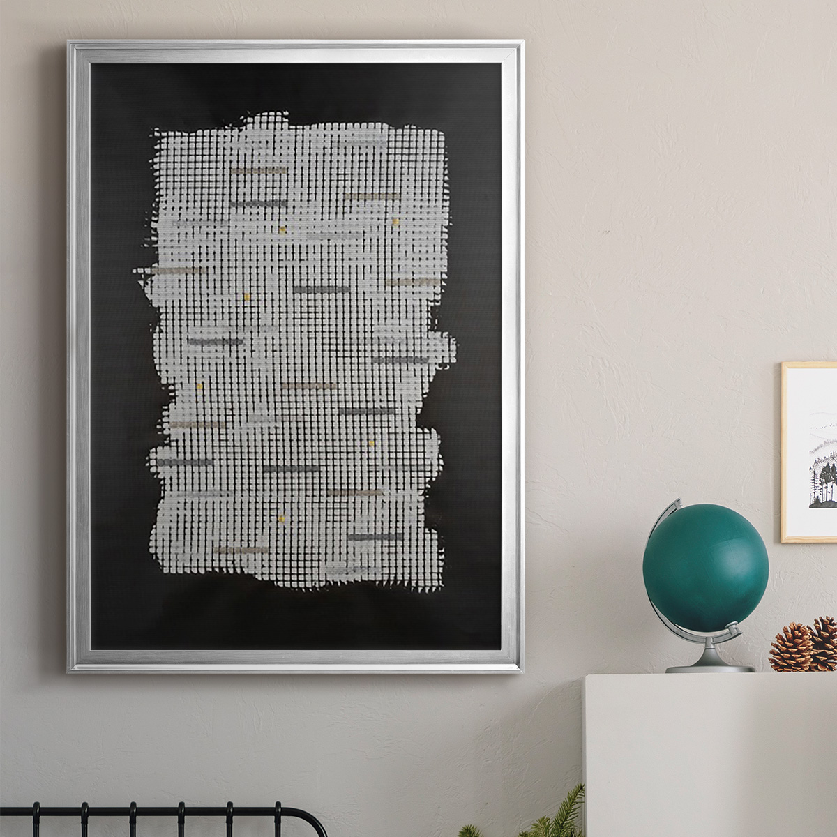 Bits & Bytes I Premium Framed Print, in Gold, Black, or Silver - Ready to Hang