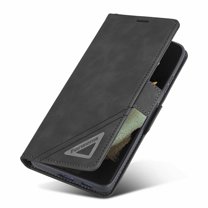 Allytech Magnetic Wallet Case For Samsung Galaxy S21 Ultra,360 Protection Shockproof Luxury Business PU Leather and Soft TPU Flip Card Slot Stand Cover.For Samsung Galaxy S21 Ultra,Black