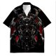 thumbnail image 4 of Camisa hawaiana Harajuku 2023 para hombre, camisas de playa de moda de verano, camisetas casuales de arte callejero de manga corta para mujeres y niños, camisetas de gran tamaño, 4 of 5
