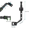 thumbnail image 2 of Soporte para teléfono con espejo retrovisor de 360 grados, ajustable, con clip para teléfono (verde), 2 of 5