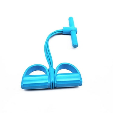 BESTSKY Pedal Resistance Band,TPE Exercise Bands for Waist and Arm Training,Multi-Functional Workout Bands for Strengthening Core and Glutes,Blue