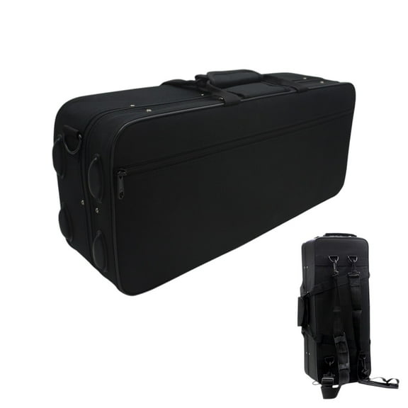 Hassch Small Oxford Cloth Box with Straps for Trumpet, Black