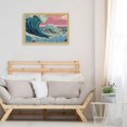 thumbnail image 5 of Ukiyo-e Ocean Wave Jigsaw Puzzle 500 Pieces, Zigsaw with Storage Bag and Reference Picture Easy to Solve Family Game Creative Gift for Friends Parents Grandparents, 5 of 6