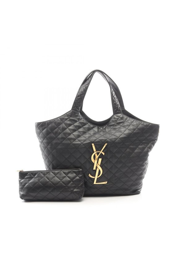 Pre-Owned Yves Saint Laurent Saint Laurent Paris Icare Maxi Tote Bag Handbag Leather Women's...