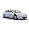 thumbnail image 6 of Rwraps Floral Tile Hydrangea Gloss Vinyl Film Wrap 59in x 27ft Vinyl Vehicle Car Film Sheet Roll, 6 of 9