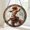 Acrylic 3.5 Inch, variant on Abstract Arrow Symbol Stained Glass Suncatcher – Window Hanging Decor