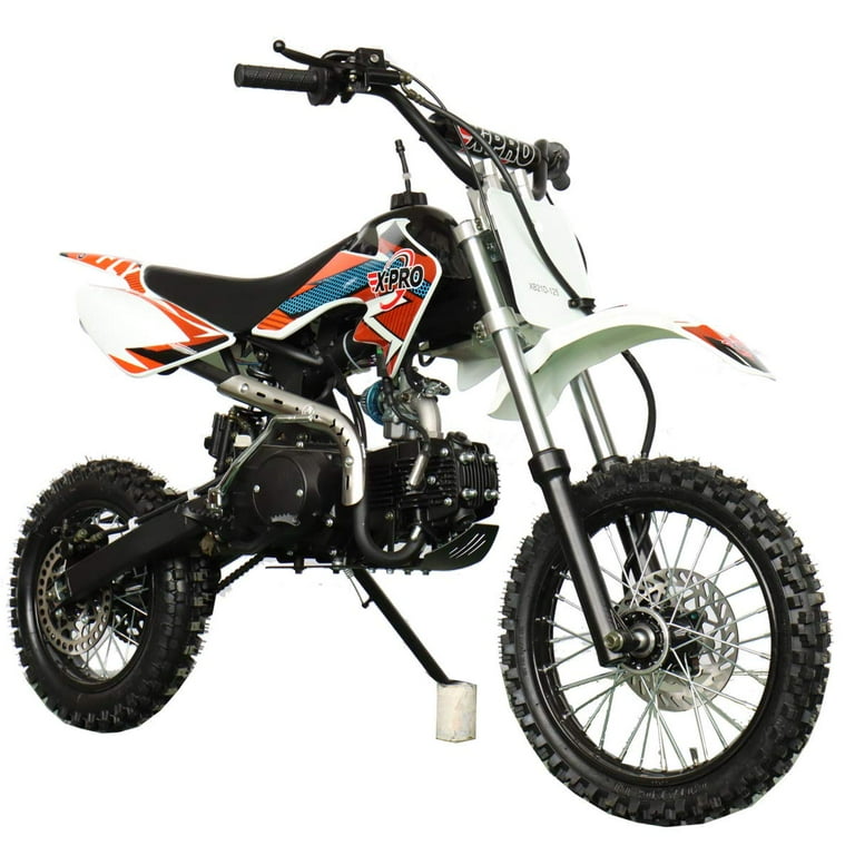 X-pro Bolt Gas 125cc 8.57HP Dirt Bike, for 10 Years to 16 Years