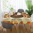 thumbnail image 6 of Coolnut Thanksgiving Turkey Tablecloth, Waterproof Washable Polyester Square Table Cover, Durable Tablecloth for Kitchen Dining Table Party Decor, 60"X 90", 6 of 7