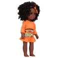 thumbnail image 2 of Muñeca Reborn de 14 pulgadas, muñeca negra africana para niñas, bebés realistas, juguetes de regalo para niñas y niños, 2 of 8