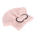thumbnail image 3 of Gorro de ducha para mujer, gorro de ducha con lazo decorativo, gorro de baño para el cabello, diseñado para profesionales, 3 of 11