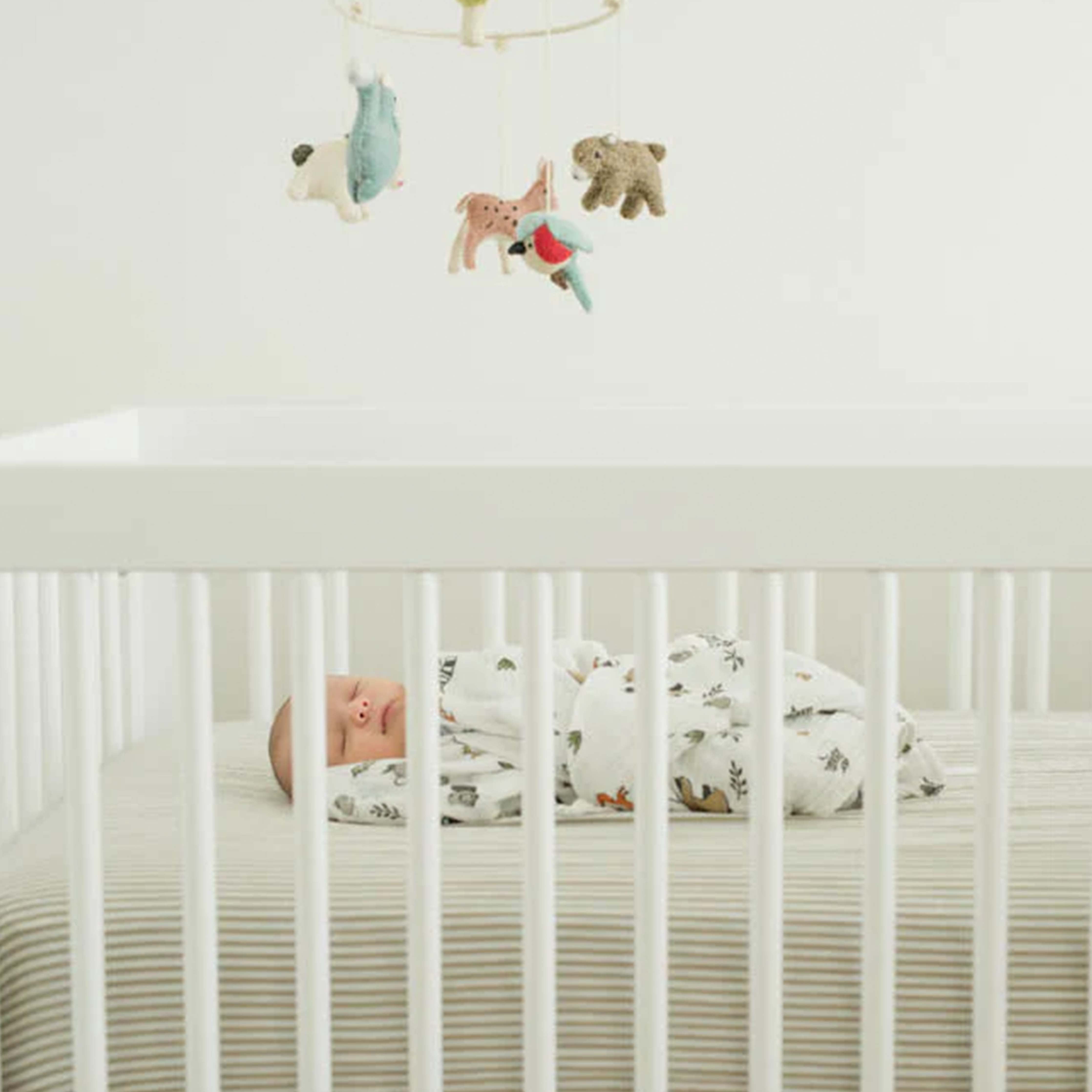 Little Unicorn Swaddle Blanket for Newborns, Toddler Muslin Blanket - Forest Friends