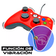 thumbnail image 5 of Control Alámbrico Rojo Virtual Zone Compatible con Xbox 360, 5 of 5